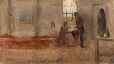 Impressionists Camp by Charles Edward Conder
